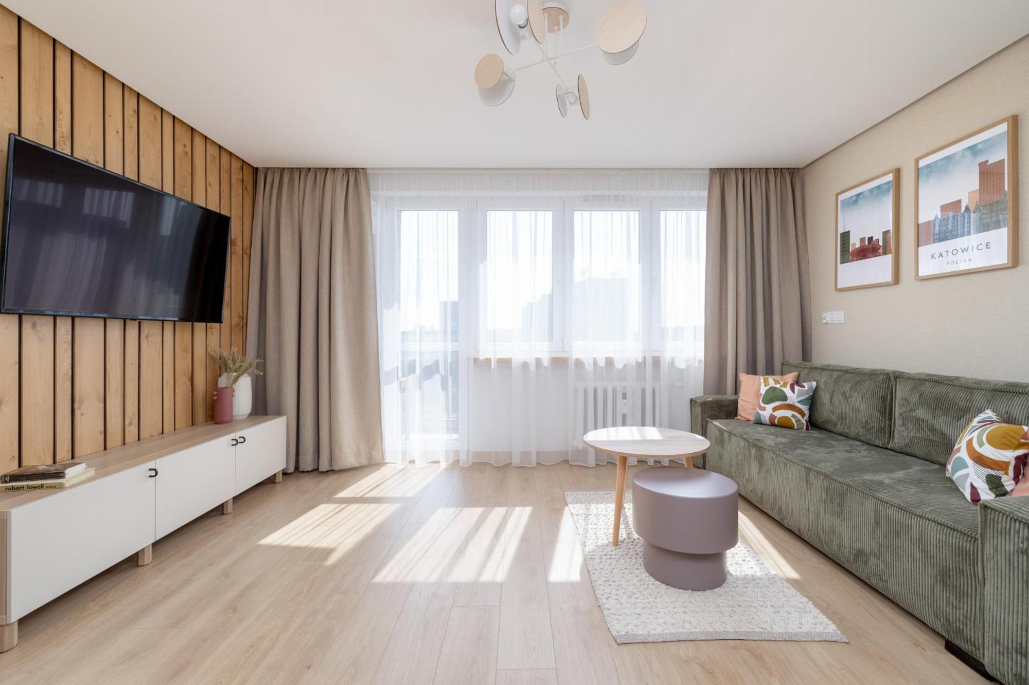 Appartamento W Centrum Katowic Z Klimatyzacja By Renters